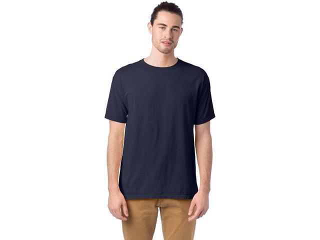 GDH100 Hanes ComfortWash Men's Garment-Dyed T-Shirt - Anchor Slate - XS ...