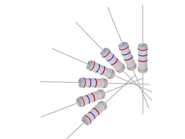 Pcs Metal Oxide Film Resistor 5 Tolerance Axial Lead 3w Flame Proof 2 7k Ohm Resistance For Diy Electronic Projects And Experiments Passive Components Newegg Ca