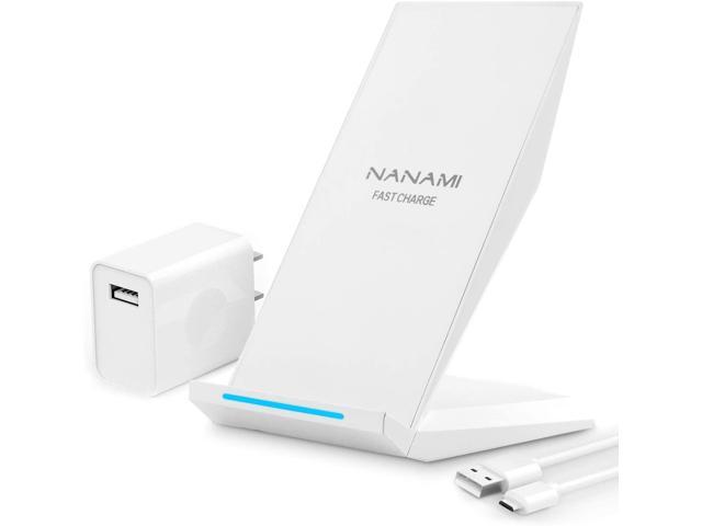 NANAMI Qi Charging Pad 7.5W Compatible iPhone 11/11... Fast Wireless Charger 