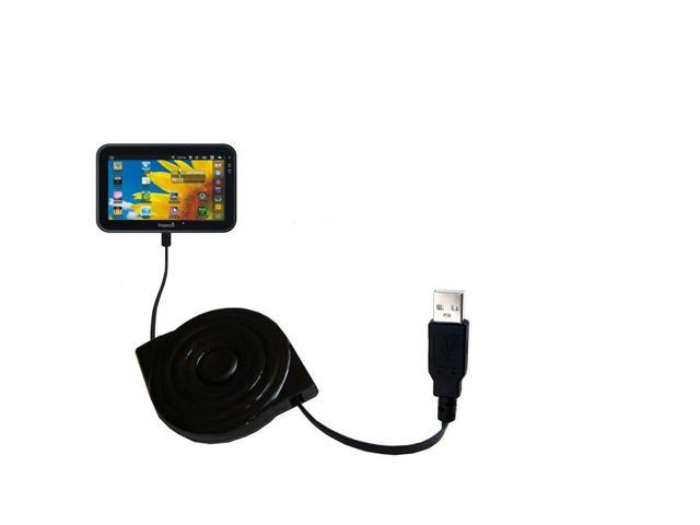 Uses Gomadic TipExchange Technology Classic Straight USB Cable for the NUUTbook NUUT2 with Power Hot Sync and Charge Capabilities 