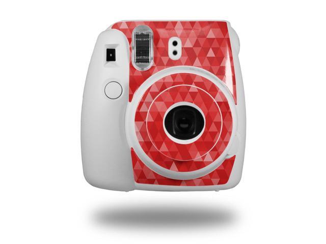 CAMERA NOT INCLUDED WraptorSkinz Skin Decal Wrap for Fujifilm Instax Mini 8 Camera Lots of Dots Blue on Black