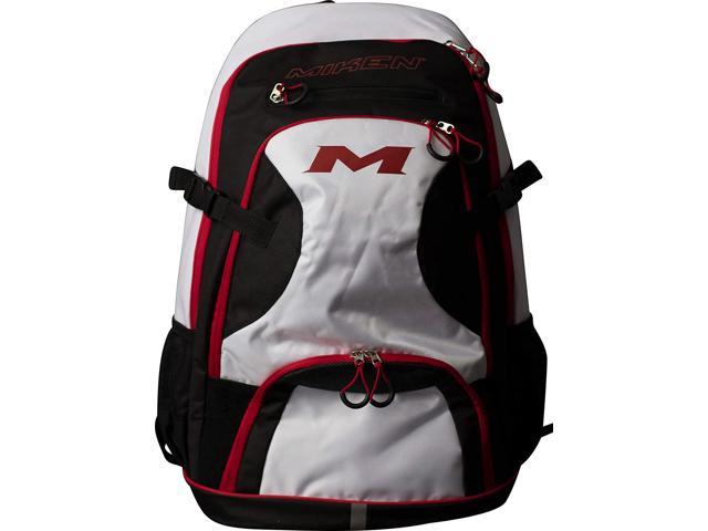 Miken Players Slowpitch Softball Backpack With 4 Bat Slots and Laptop Sleeve MKBG18-BP 