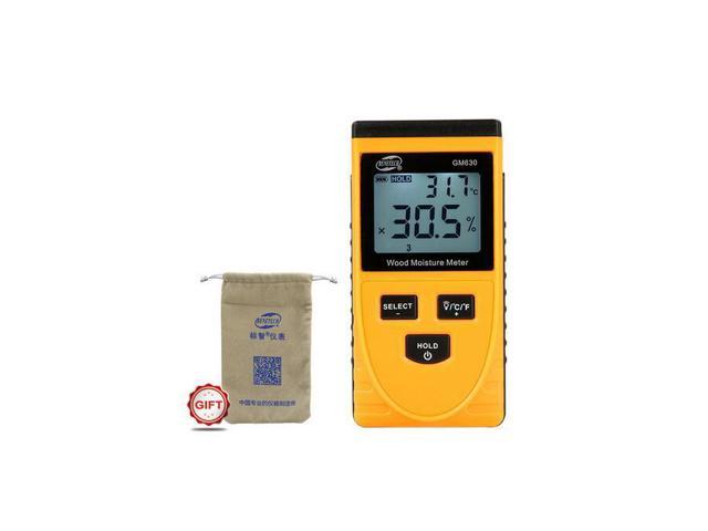 Portable Mini Digital Wood Timber Moisture Tester Humidity Meter Detector 0.5 GS 