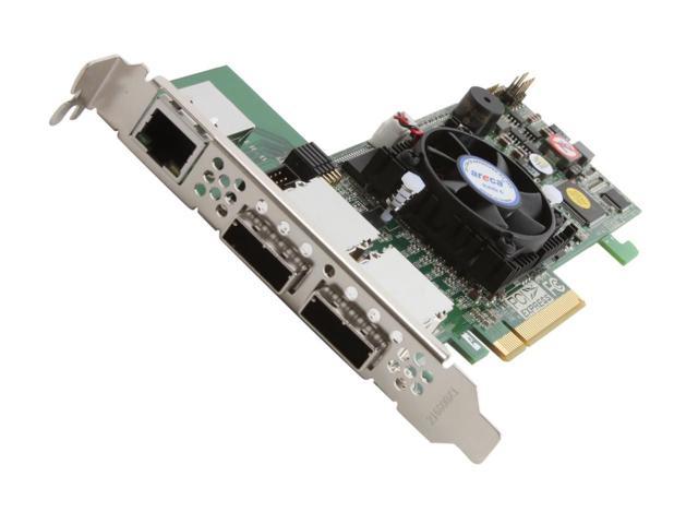 Areca ARC-1882x 8-Port PCI-Express 2.0 x8 Low Profile Storage Controller RAID Adapter