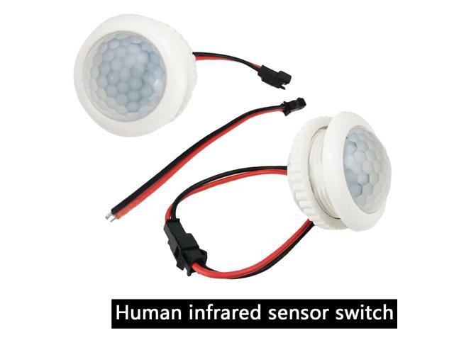 220V 50HZ PIR Induction Light Control Ceiling Lamp Body Infrared Switch