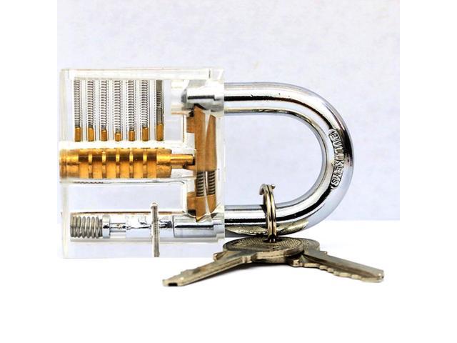 Cutaway Padlock Lock Practice Learning Training Skill for Locksmith