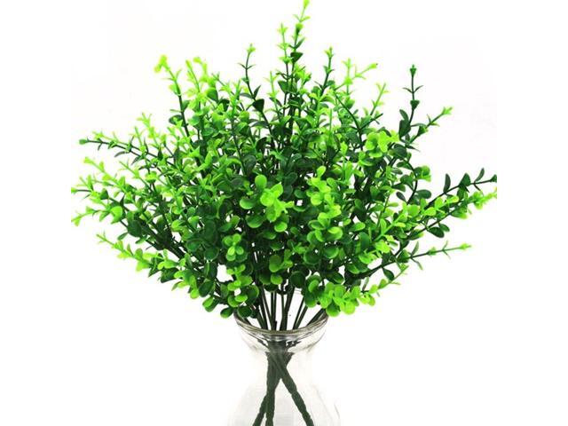 32 Cm Artificial Plastic Eucalyptus Grasses Simulation Green Plant