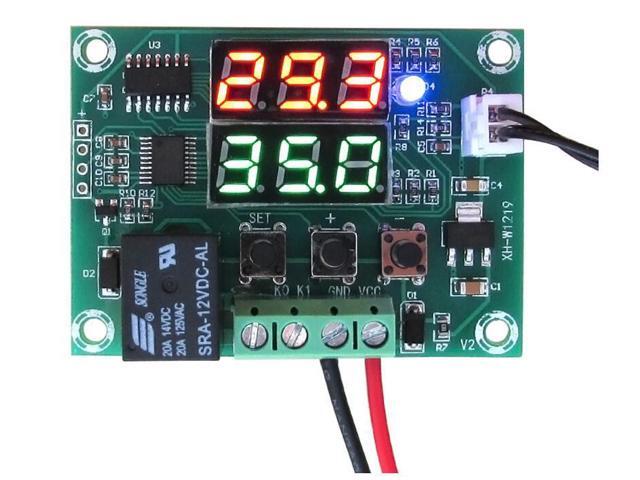 LED Digital Display Temperature Controller Thermostat Sensor Switch Regulator