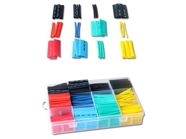 530 pcs Heat Shrink Tubing Tube Assortment Wire Cable Insulation Sleeving Kit RW