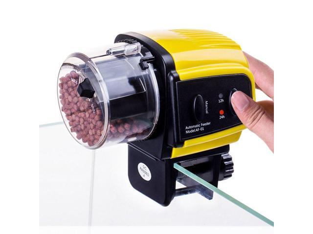 1pc Digital Automatic Electrical Fish Feeder Plastic Fish Tank Timer