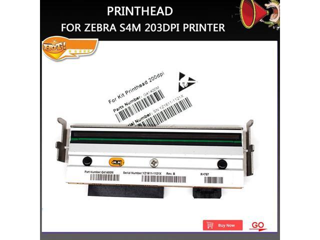 New Printhead for Zebra S4M Barcode Coated Label Printer 203dpi G41400M