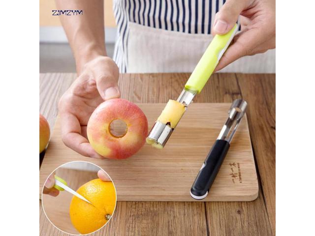 1pcs Stainless Easy Steel Twist Fruit Core Seed Remover Fruit Apple Corer Pitter Seeder Kitchen Gadgets Tools Random Color Newegg Com