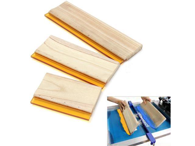 3pcs Silk Screen Printing Squeegee Blade Ink Scraper 