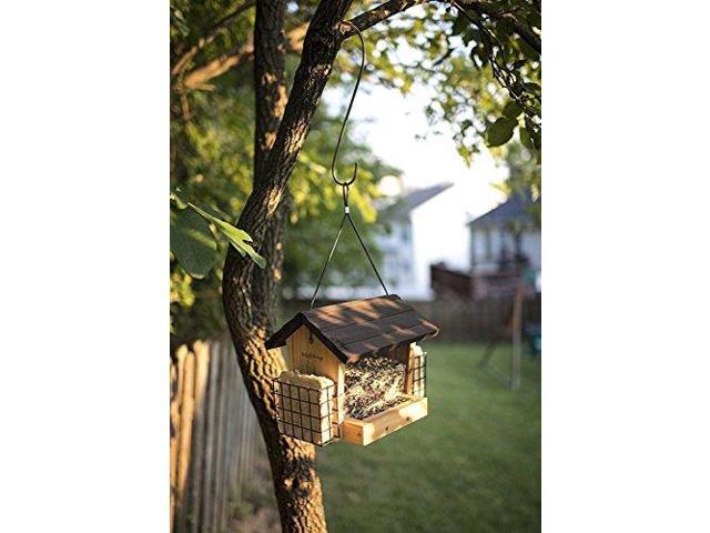 3 Pieces Birds Esylife 12 Inch Strong Rust Resistant Bird Feeder