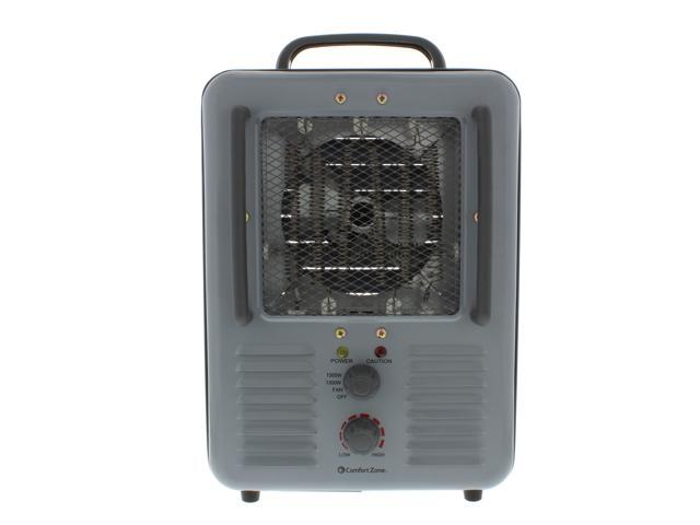 Comfort Zone CZ798 1500 Watt Milkhouse Utility Heater, Grey - Newegg.com