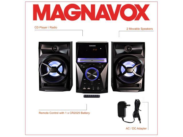 Magnavox MM441 3-Piece CD Shelf System 