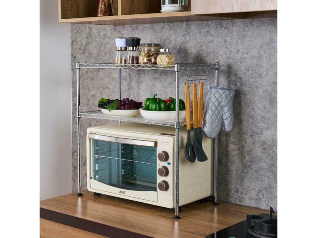 Microwave Oven Shelf Cabinet Kitchen Rack Counter Organizer Durable Storage Patio Cushions Accessories Newegg Com