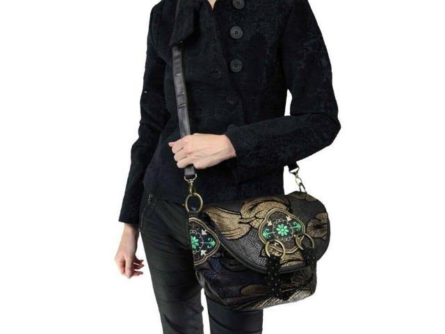 Desigual Authentic Women's Bolso Cocodrilo Bag Handag 27x5L04