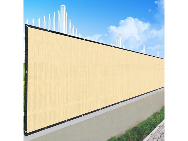 25x4 ft Outdoor Privacy Fence Screen Mesh Windscreen 180gsm Brand New ...