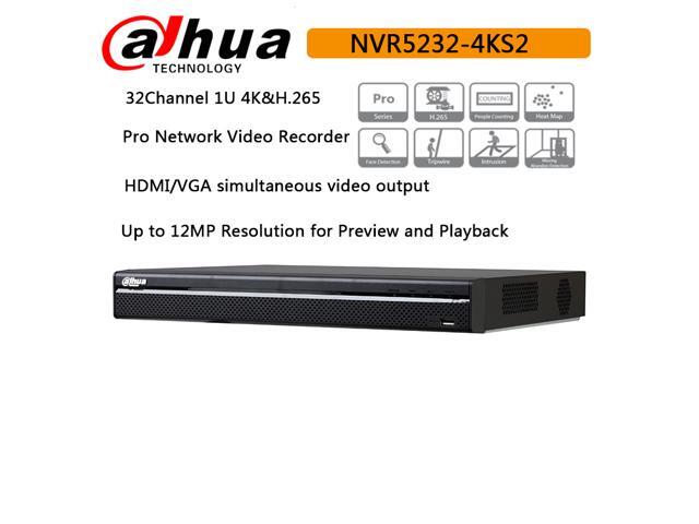 Dahua DHI-NVR4216-4KS2 16CH NVR 4K UHD H.265 2SATA P2P Network Video Recorder