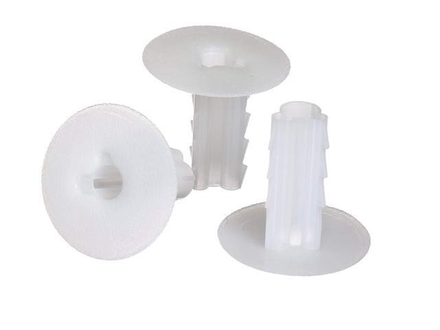 Black Outdoor and Indoor Rated Feed Through Bushing Pack of 100