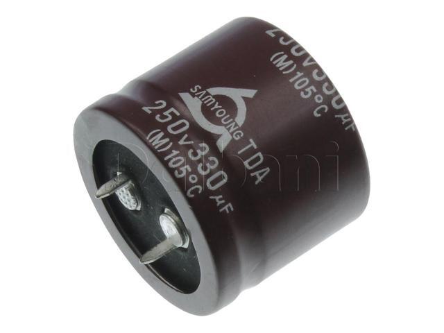 Polarized Electrolytic Capacitor 250V 330uF