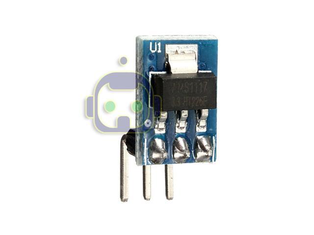 WillBest 5PCS AMS1117-3.3 DC 5V to 3.3V Step-Down Power Supply Module AMS1117-3.3 LDO 800MA