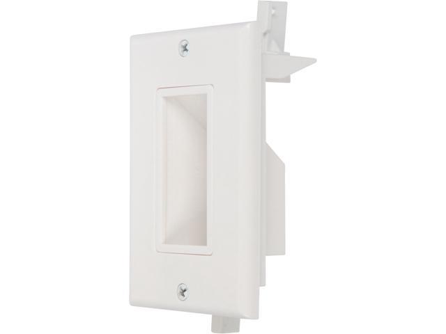 Buyer's Point Recessed Low Voltage Cable Wall Plate, Easy to Mount Out –  Totality Solutions Inc.