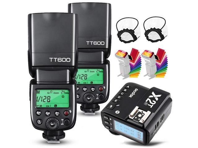 Godox 2X TT600 HSS 2.4G Wireless Master/Slaver Flash Speedlite