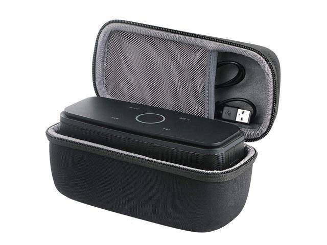 Black Case + Inside Blue co2crea Hard Travel Case for OontZ Angle 3 3rd Gen Cambridge Soundworks Bluetooth Portable Speaker 