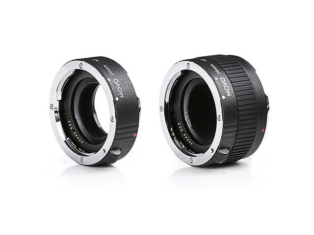 16mm and 21mm Tubes Movo Photo AF Macro Extension Tube Set for Pentax Q Mirrorless Camera System with 10mm Metal Mount 