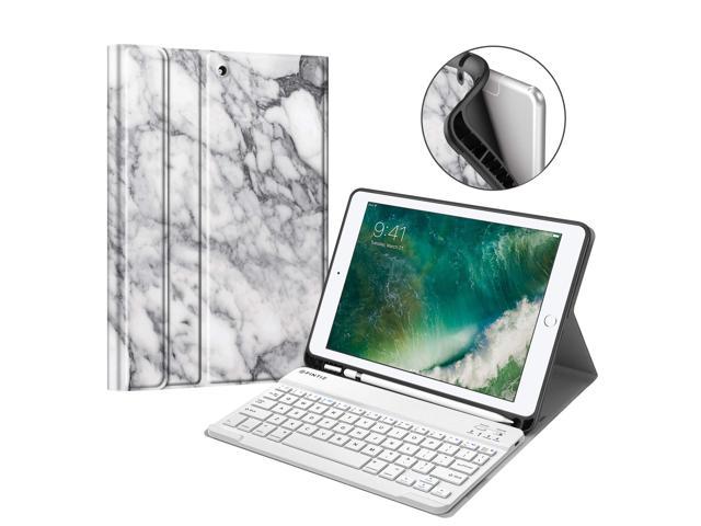 Fintie Apple iPad Removable Keyboard Case SlimShell Leather Folio Stand Cover 