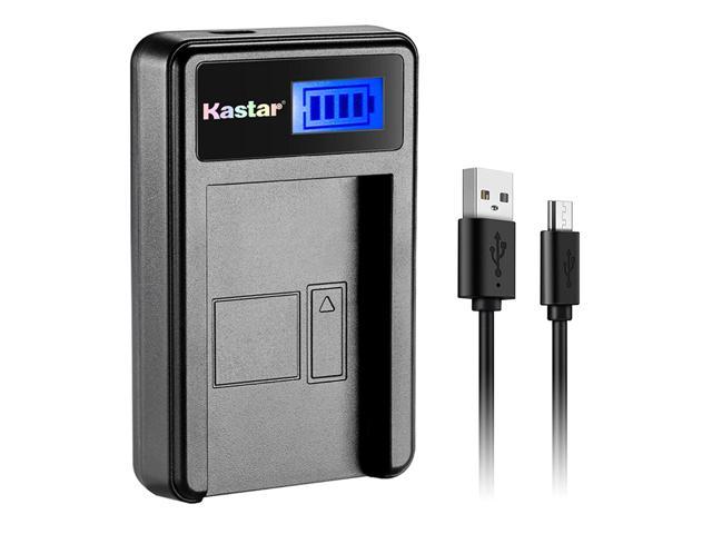 Kastar Slim LCD USB Charger for Sony NP-BN1 NPBN1 BC-CSN and Cyber-shot DSC-QX10 DSC-QX30 DSC-QX100 DSC-TF1 DSC-TX10 DSC-TX20 DSC-TX30 DSC-W530 DSC-W570 DSC-W650 DSC-W800 DSC-W830 Digital Camera More 