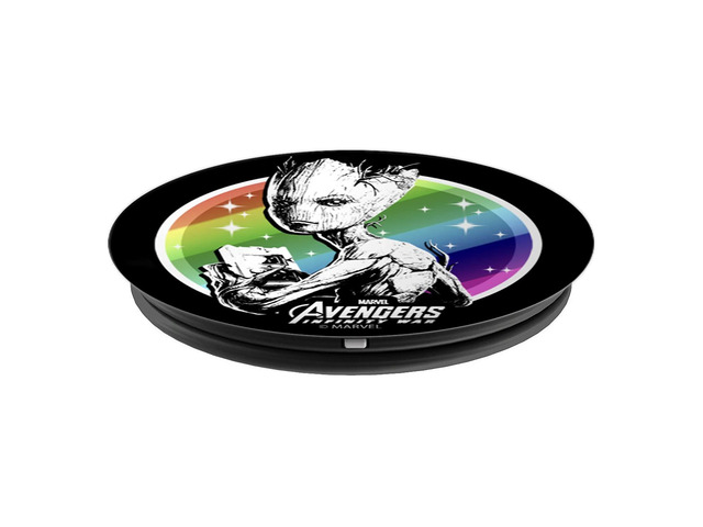 Marvel Infinity War Teenage Groot Rainbow PopSockets Grip and Stand for ...