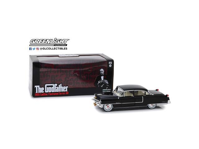 1955 CADILLAC FLEETWOOD 60 "THE GODFATHER" 1/24 DIECAST CAR BY GREENLIGHT 84091 