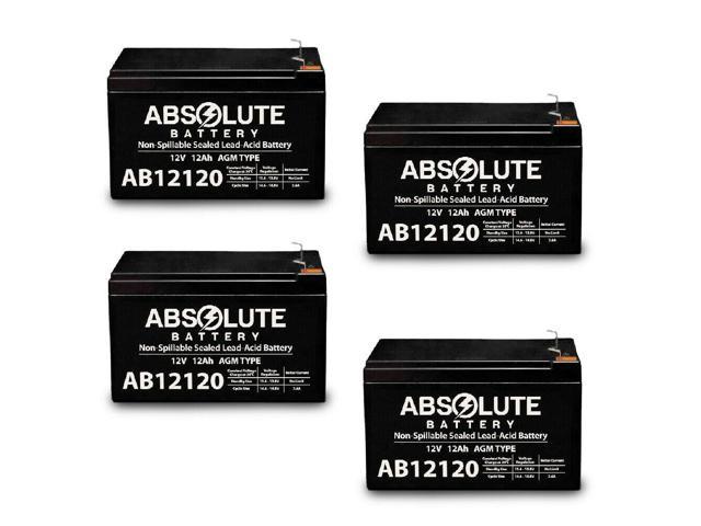 New AB12120 12V 12AH F2 Replacement Battery Compatible with Compaq T700 UPS