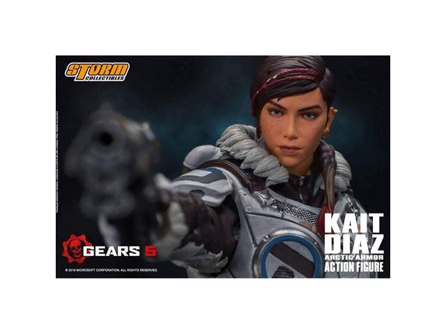 KAIT DIAZ ARCTIC ARMOR - GEARS OF WAR 5 Action Figure – Storm Collectibles