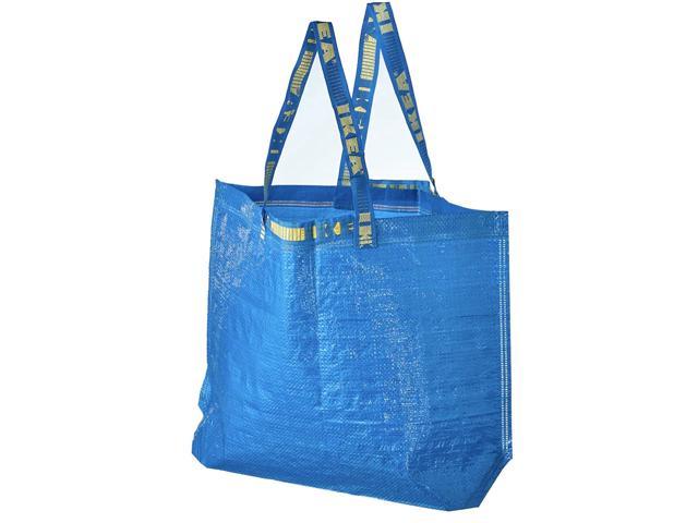 4 Pack IKEA STORSTOMMA Rainbow Shopping Bag Tote 3 Gallon Bag 