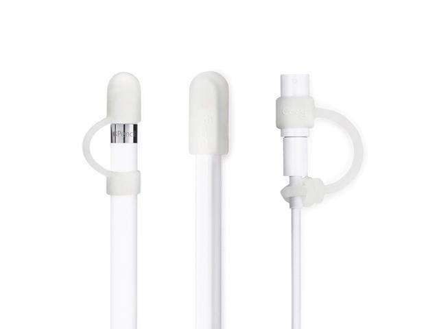 White-Combo Compatible iPad Pro iPencil Charger/Nib Cap Holder/ Keeper/ Tether PencilCozy 3-Pack The Original Apple Pencil Cozy Accessories White-Combo Compatible iPad Pro iPencil Charger/Nib Cap Holder/ Keeper/ Tether PencilCozy 3-Pack The Original Apple Pencil Cozy Accessories