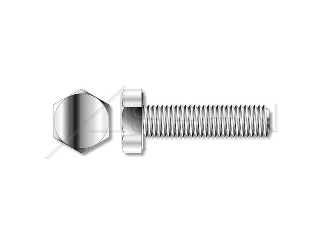 M8 x 60mm SET SCREWS HEX HEAD FULLY THREADED BOLTS STAINLESS STEEL DIN 933 