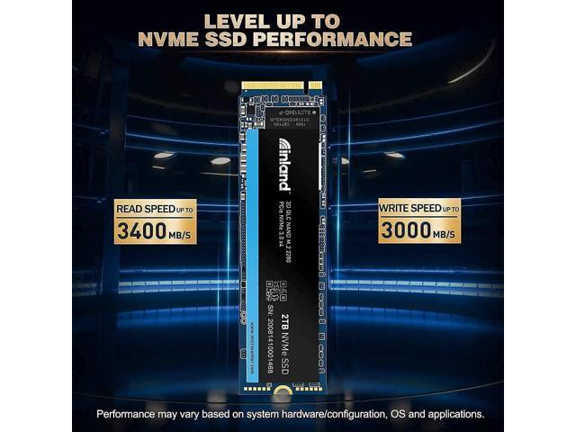 New INLAND Platinum 2TB NVME SSD + Micro Center AMD Ryzen 5 5600X 