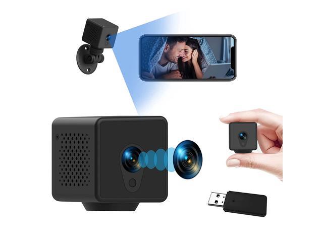New Mini Spy Camera 4K Hd Wireless Wifi Hidden Camera With Audio And Live Video Portable Nanny Cam With Motion Detection Night Vision Small Surveillance S