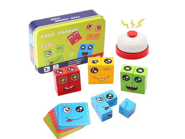 montessori puzzle building cubes