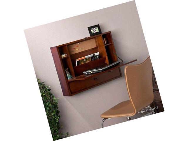 Southern Enterprises Willingham Wall Mount Folding Laptop Desk