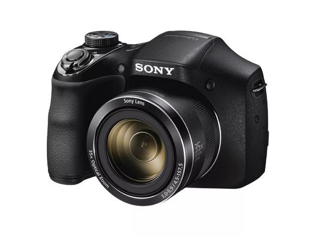 Sony Cyber-shot DSC-H300/B 20.1 Megapixels Digital Camera - 35x Optical/70x Digital Zoom - 3.0-inch LCD Display - 4.5-157.5 mm Lens - Black