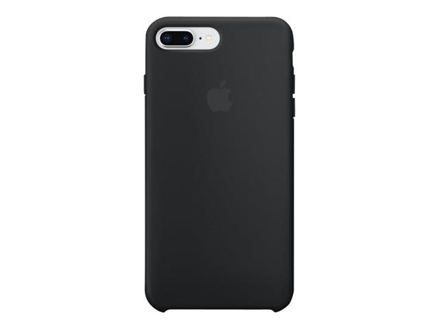 Apple Silicone Case for iPhone 8 Plus and iPhone 7 Plus, Soft Microfiber Lining Helps Protect Your Phone, Black