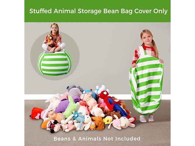 bean bag chair cover for stuffed animals