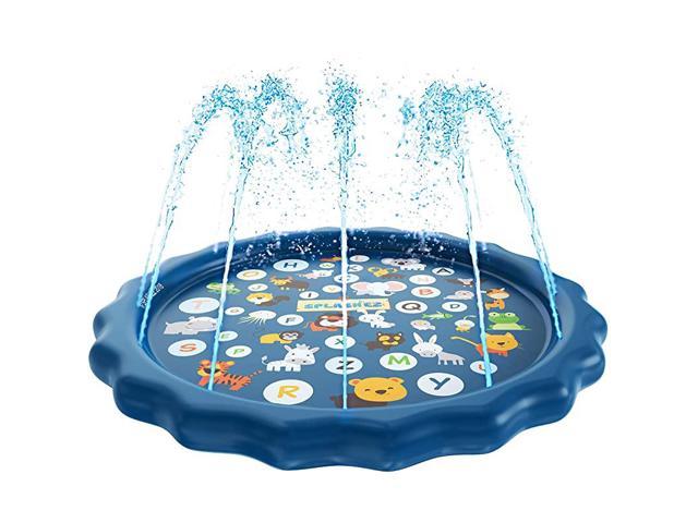 3in1 Sprinkler for Kids Splash Pad and Wading Pool for...