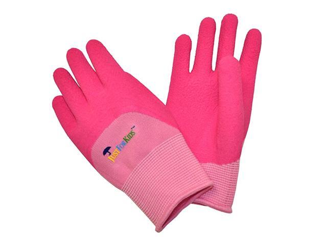 amp F 20402P JustForKids Premium MicroFoam Texture Coated Kids arden loves Kids Work loves Pink 1 Pair