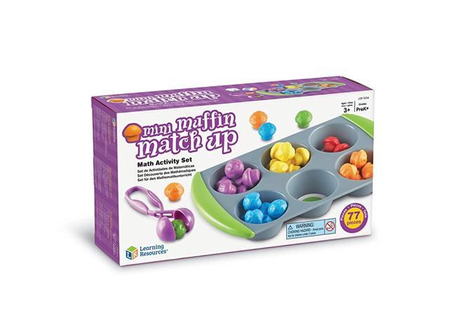 Details about   Mini Muffin Match Up Counting Toy Set Fine Motor Tool Kids Tweezers 76 Pieces 